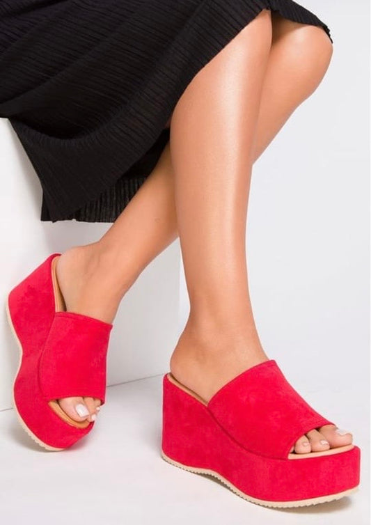 Heel Red sandals