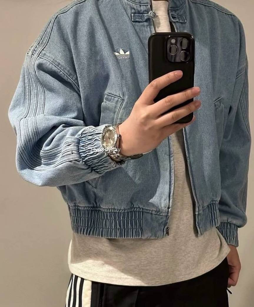 Adidas jeans jacket
