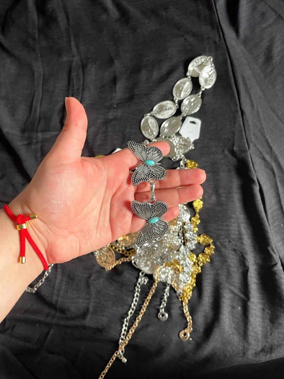 Chain on clothes