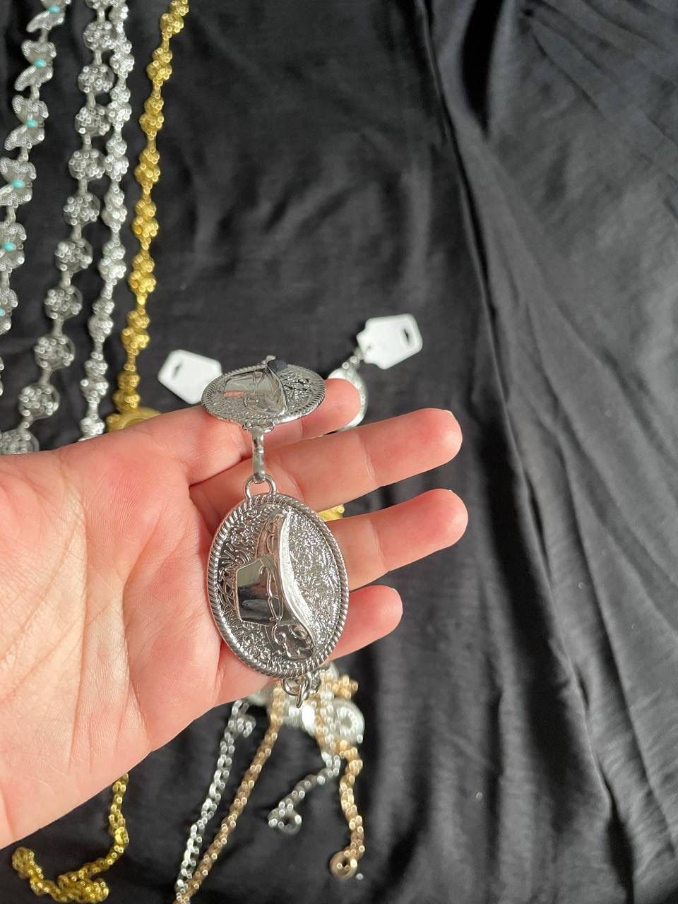Chain on clothes