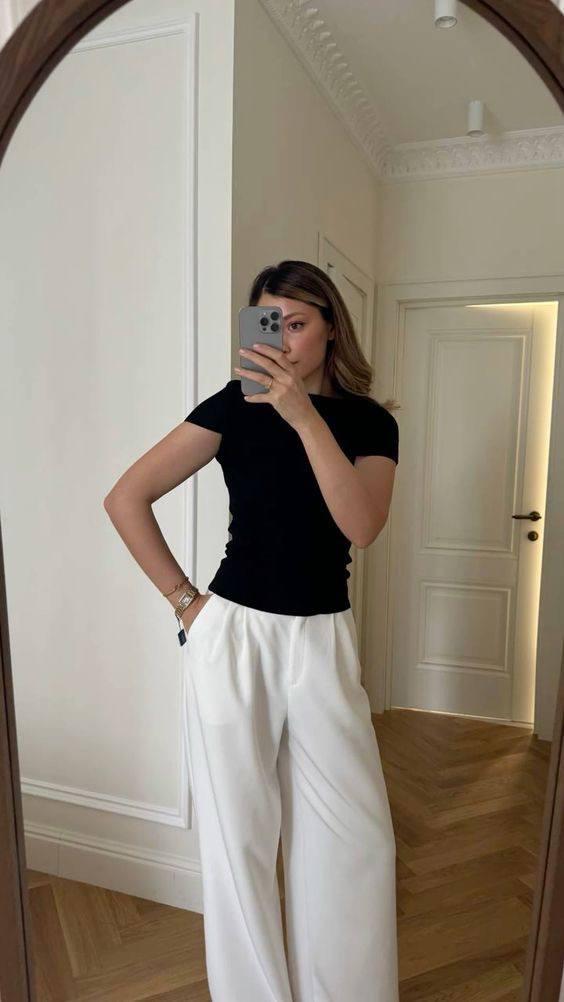 Half-sleeved Top