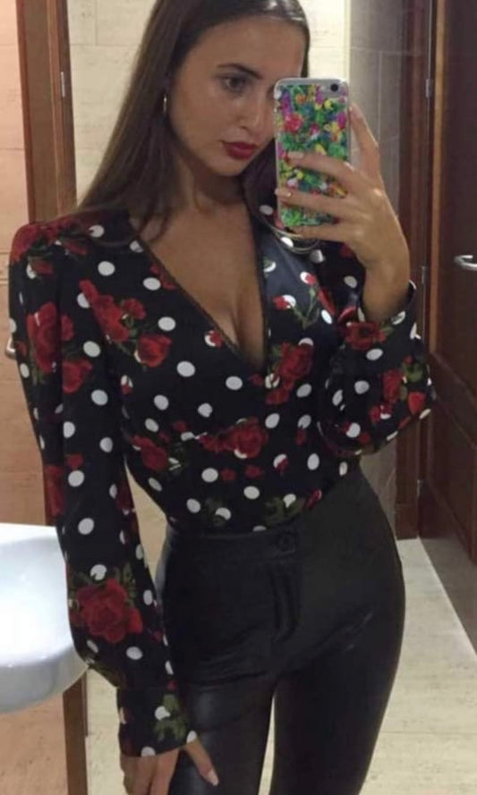 Zara Flowers top