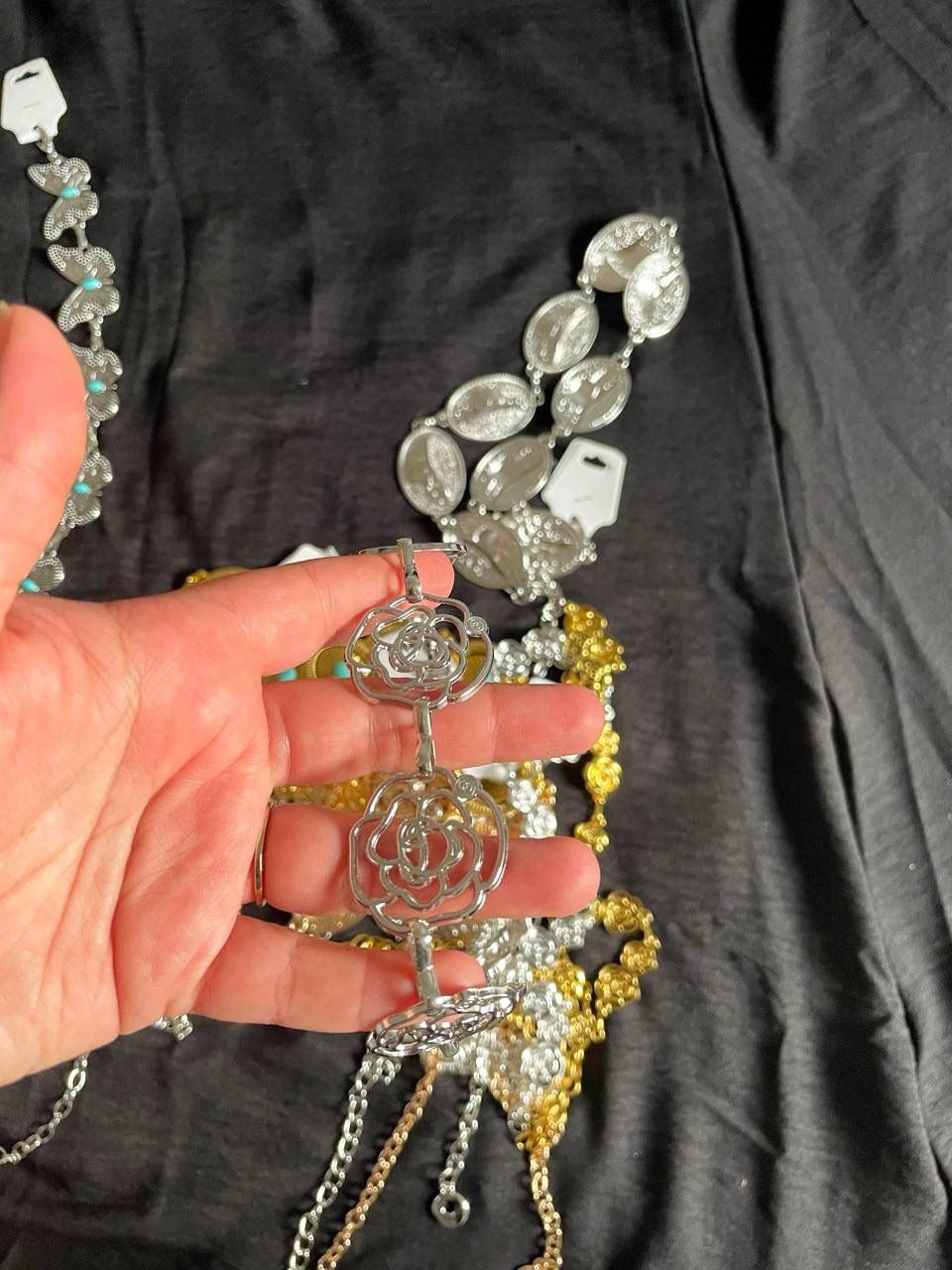 Chain on clothes