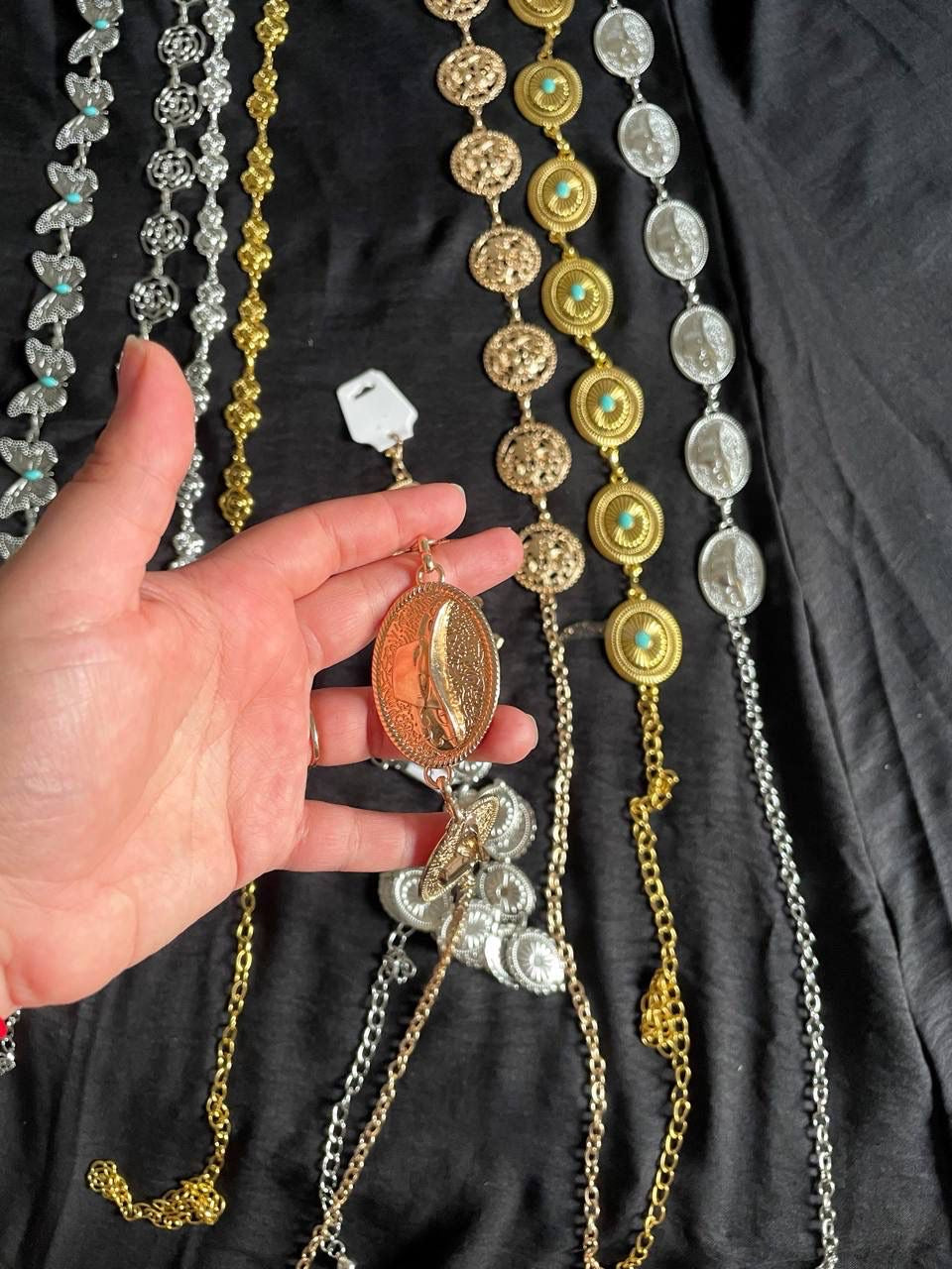 Chain on clothes