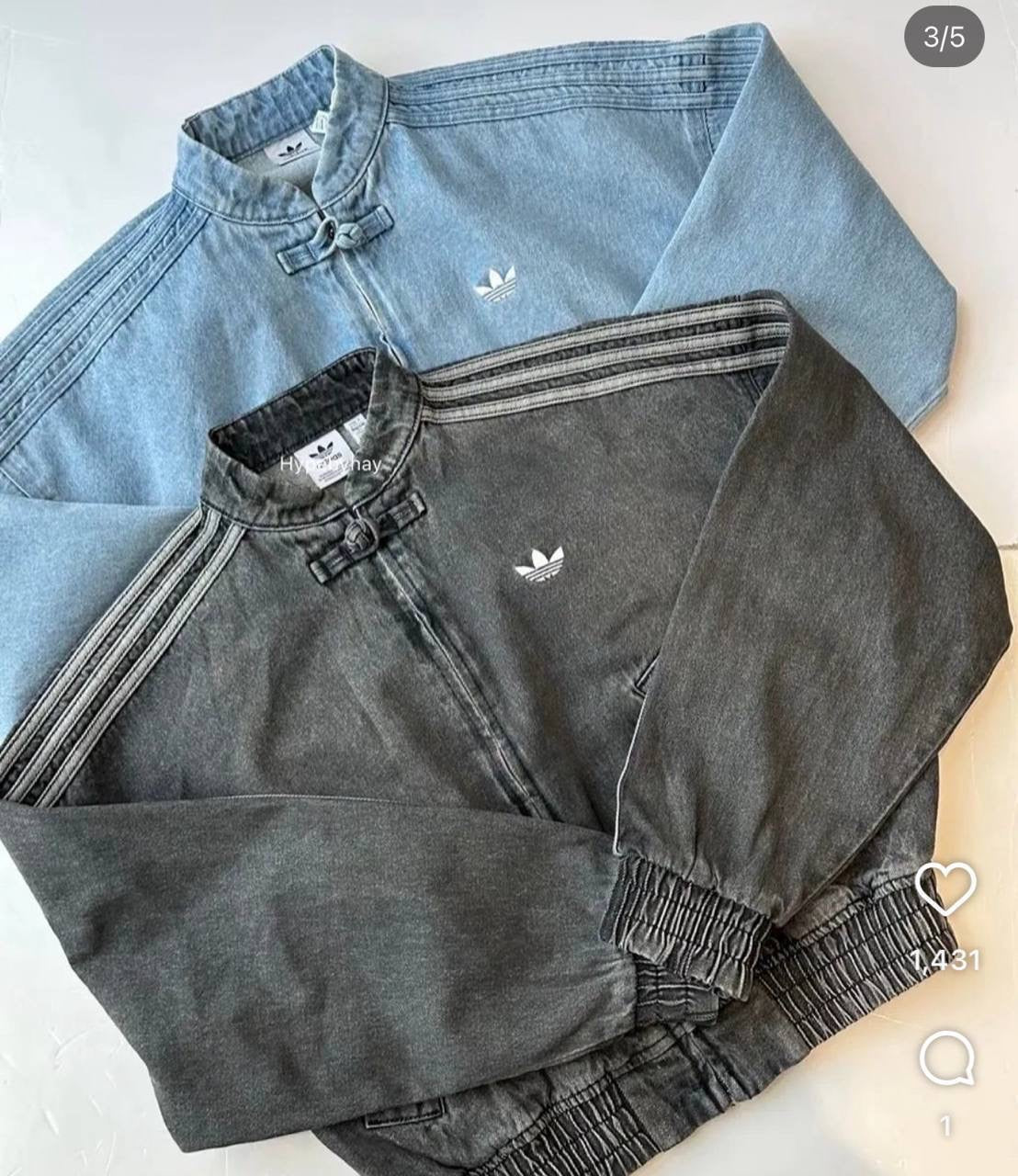 Adidas jeans jacket