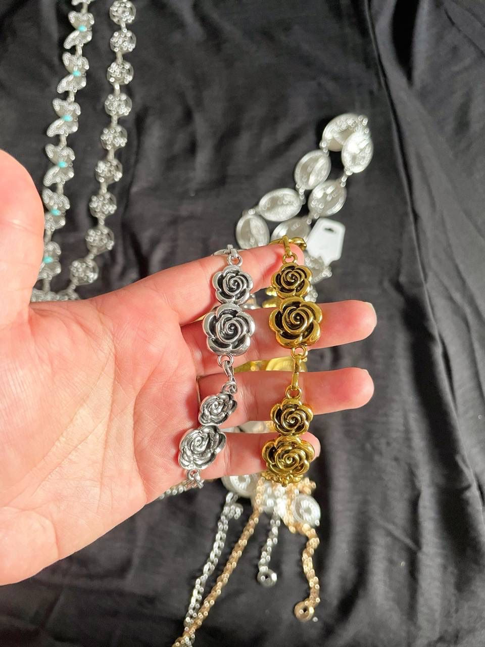 Chain on clothes