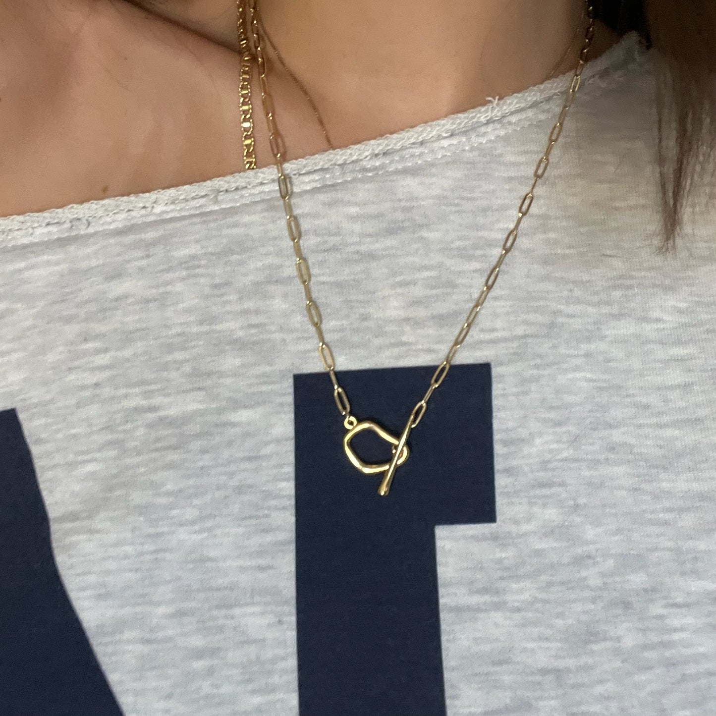 Lock & key necklace
