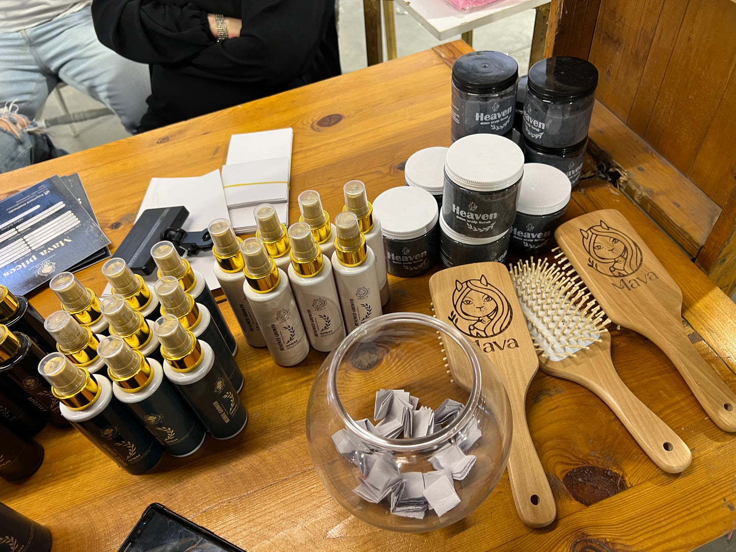 Bamboo brush