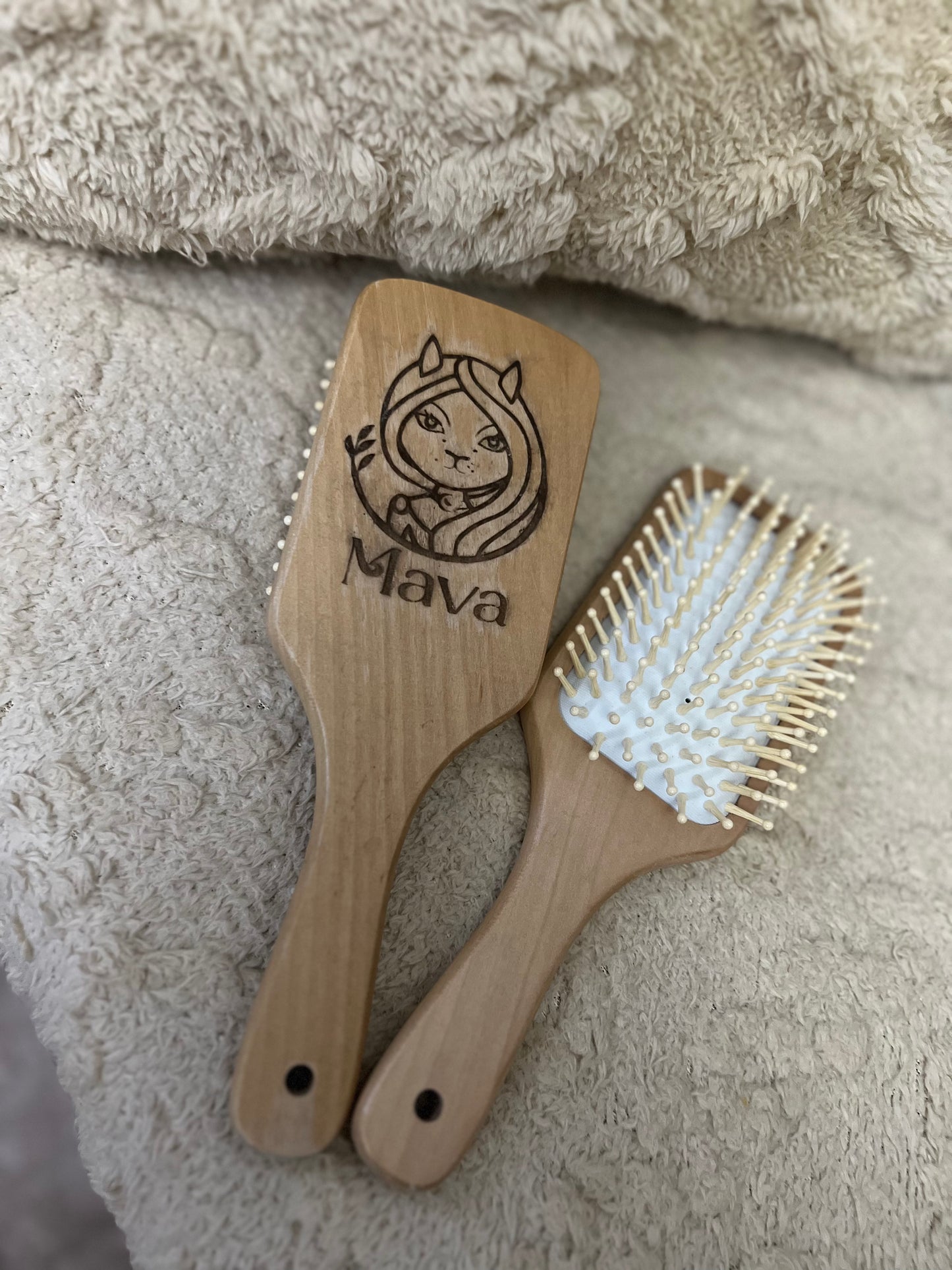 Bamboo brush