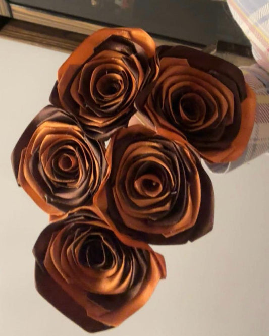 Artificial Brown Roses