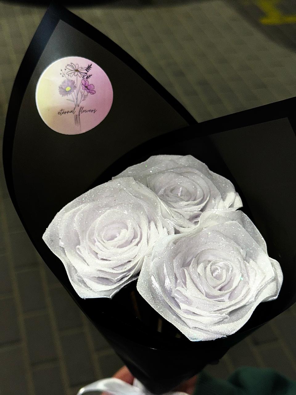 Artificial White Roses