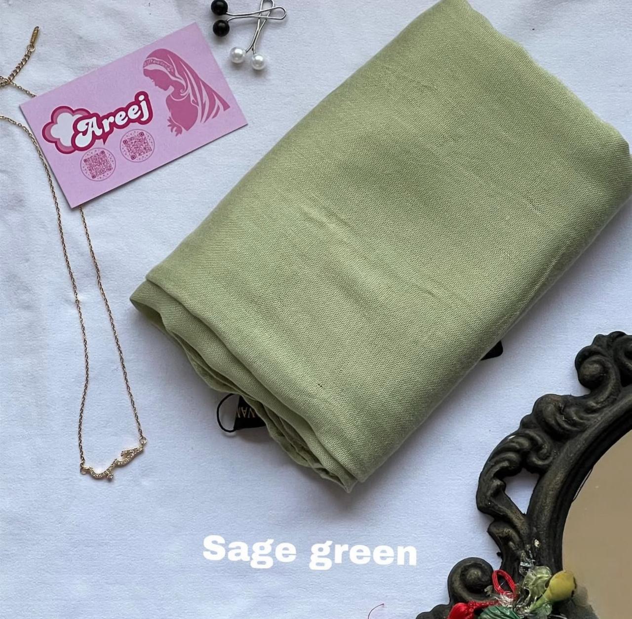 Green Hijab scarf
