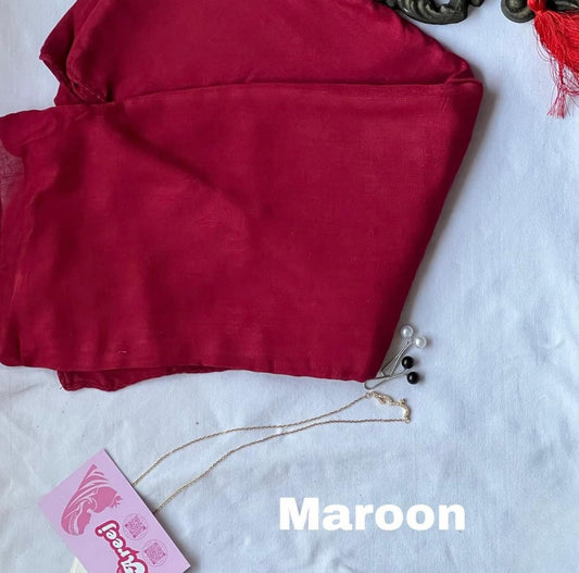 Maroon Hijab Scarf