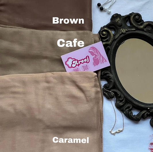 Brown Hijab Scarf