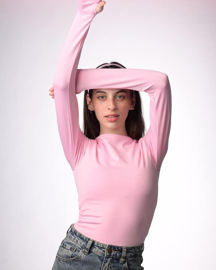 Lycra top with sleeves_ BUY ONE GET ONE