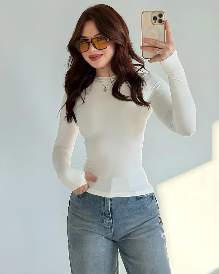 Lycra top with sleeves_ BUY ONE GET ONE