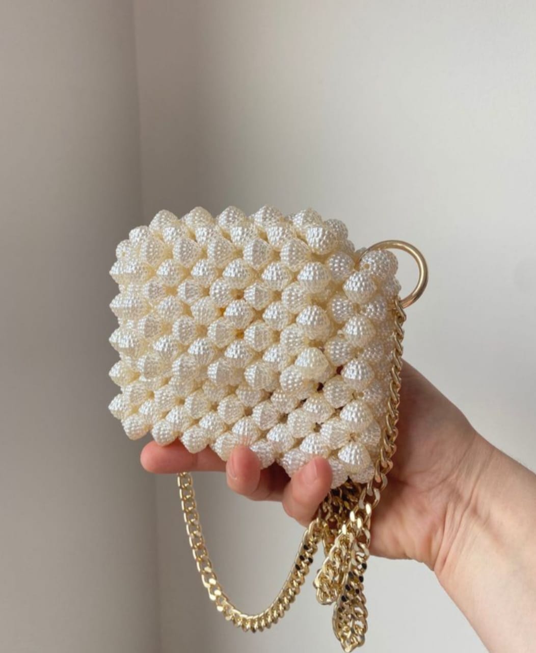 Mini pearl bag