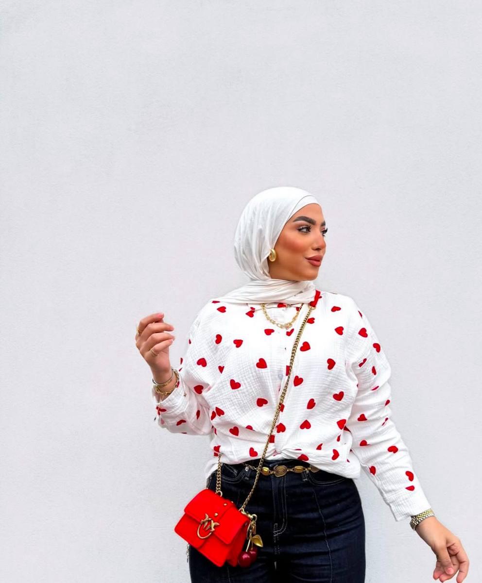 Red Heart shirt