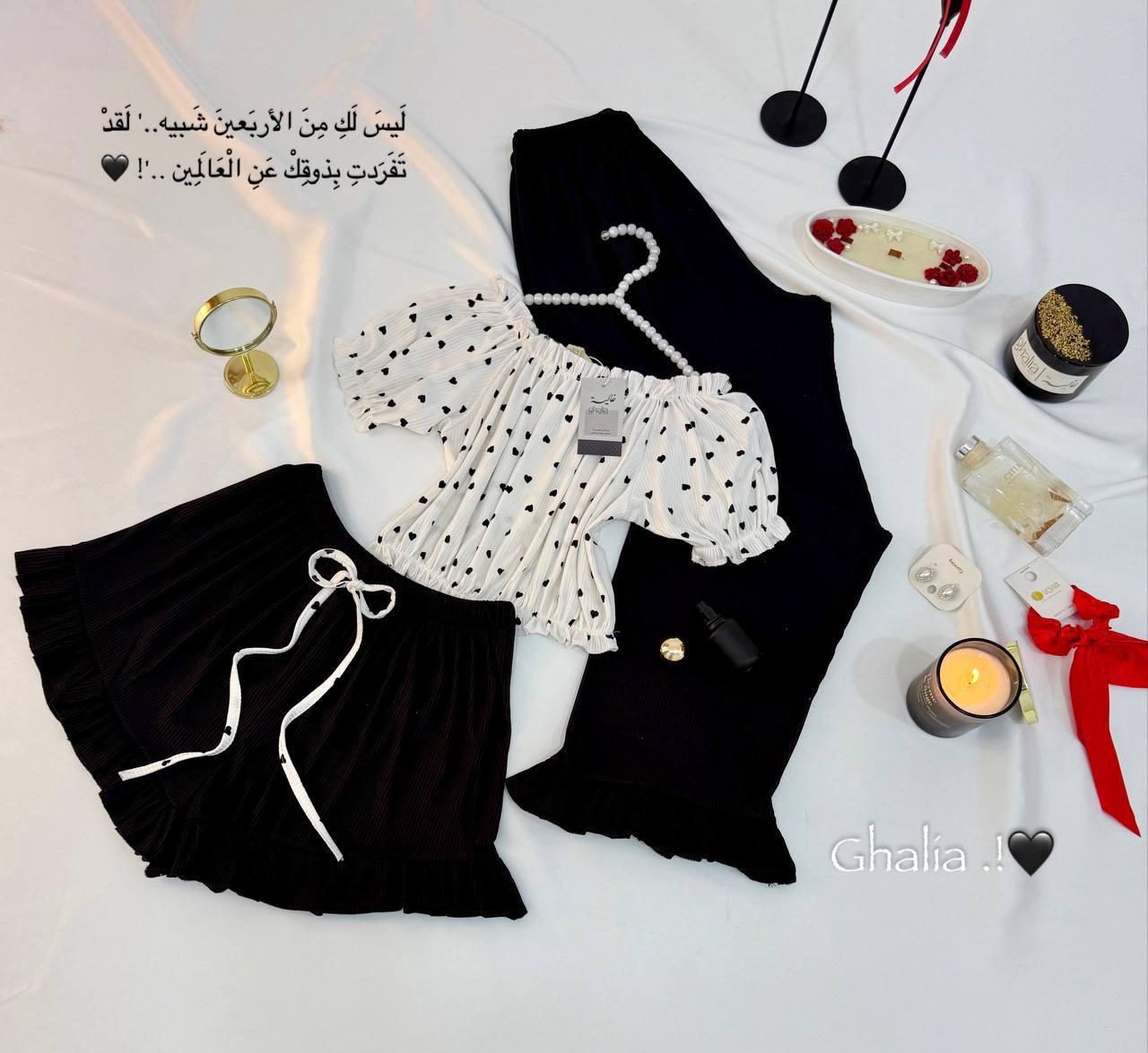 Cotten Reb PJ Hot short, Top and Pants.