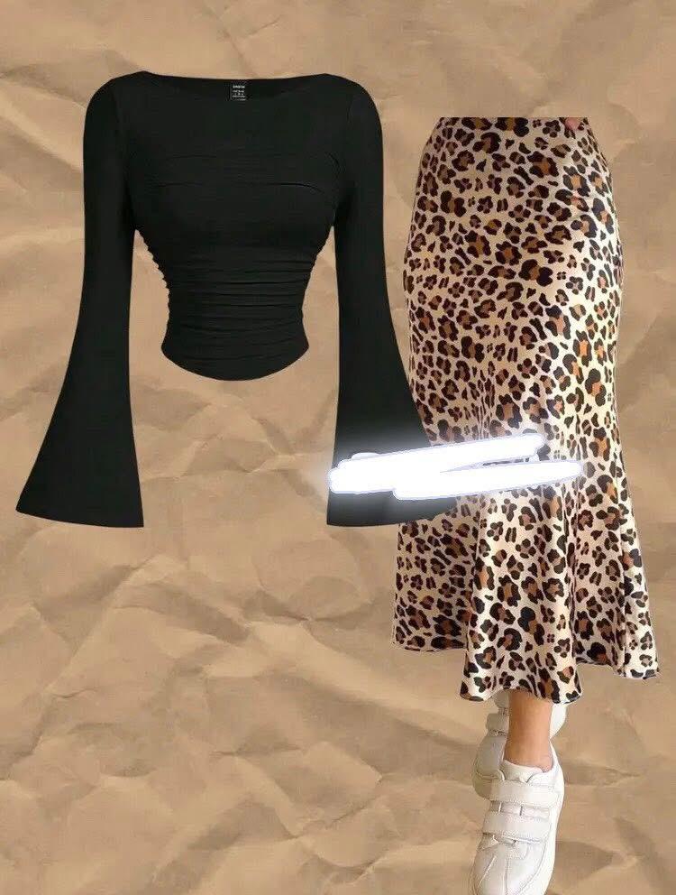 Outfit of the day, top with skirt