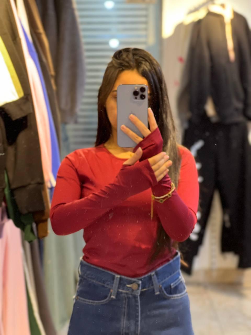 Basic top long sleeve