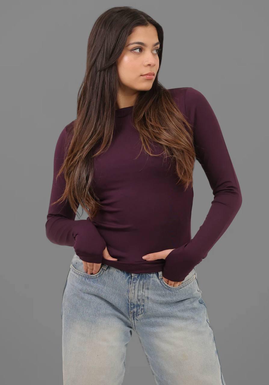 Basic top long sleeve