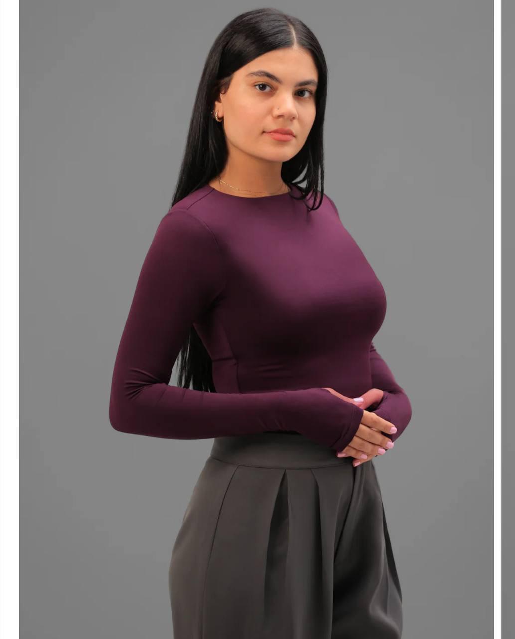 Basic top long sleeve