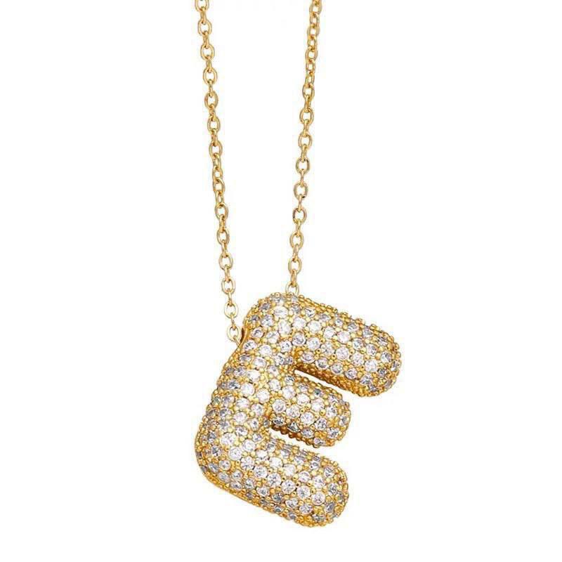 Necklace with letters