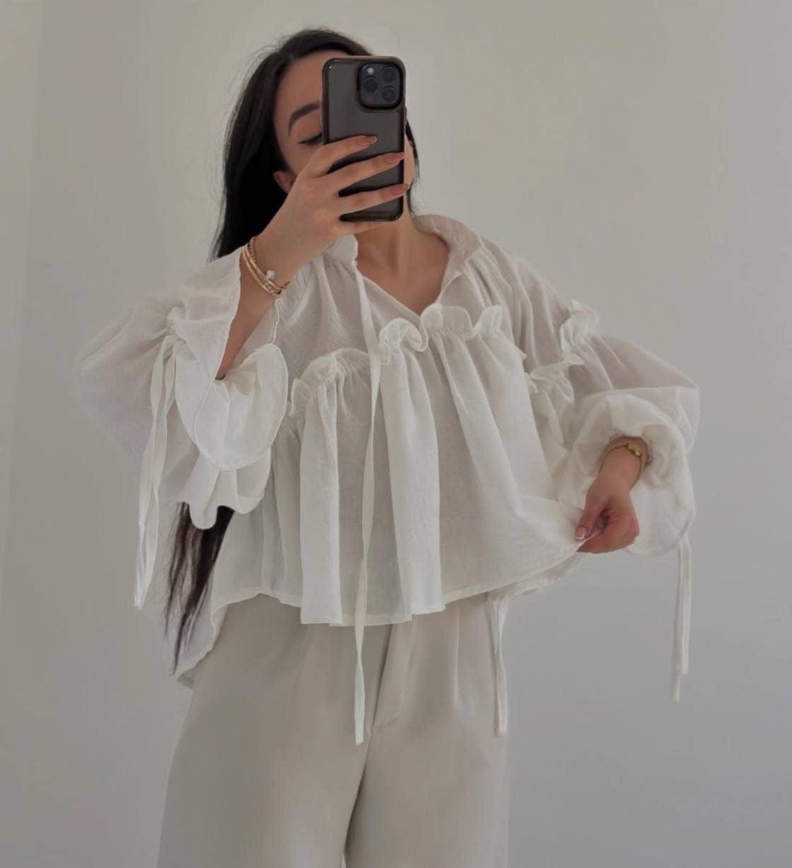 Linen chemise