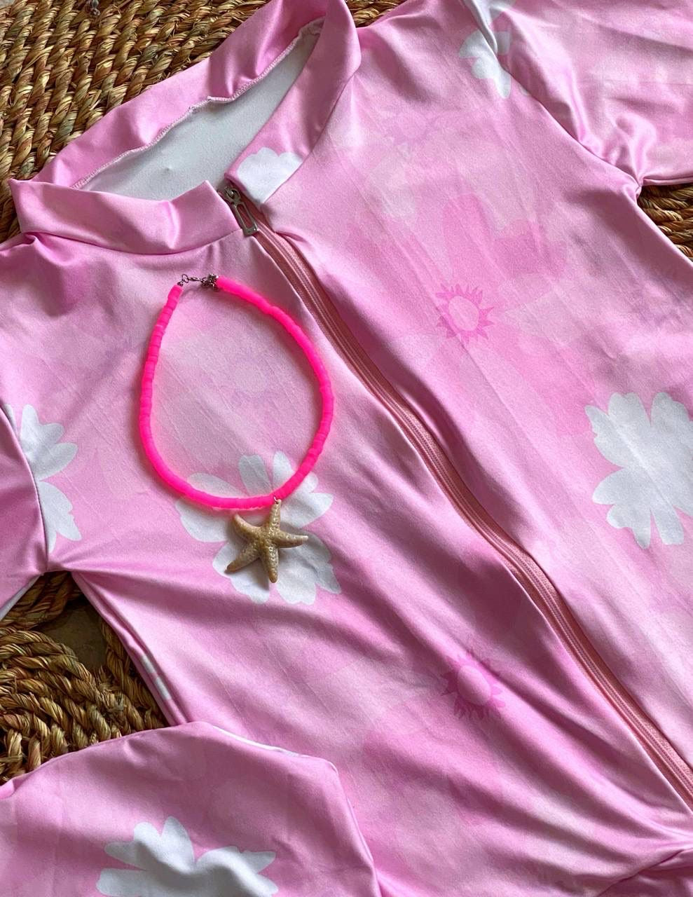Pink swimsuit