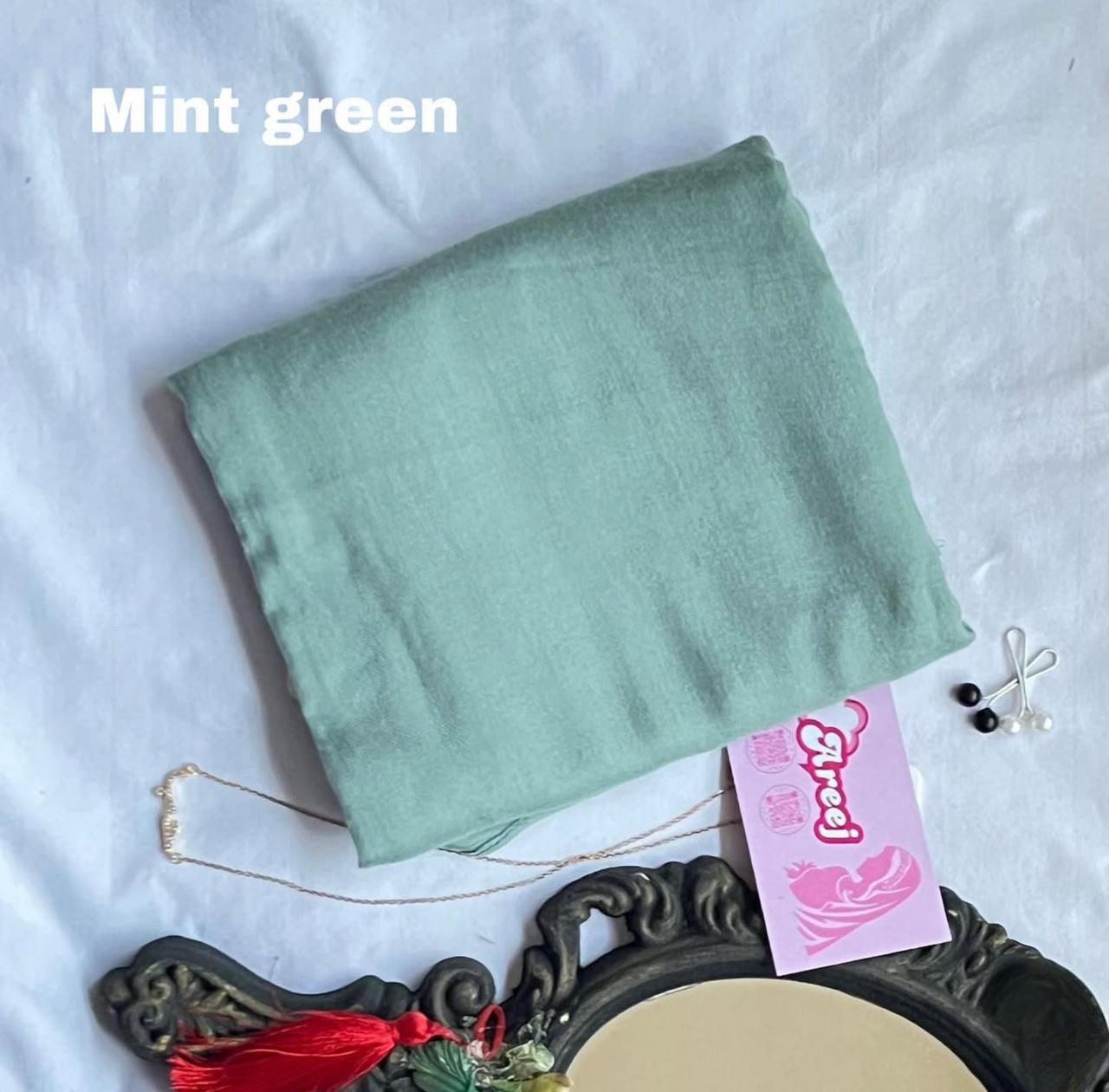 Green Hijab scarf