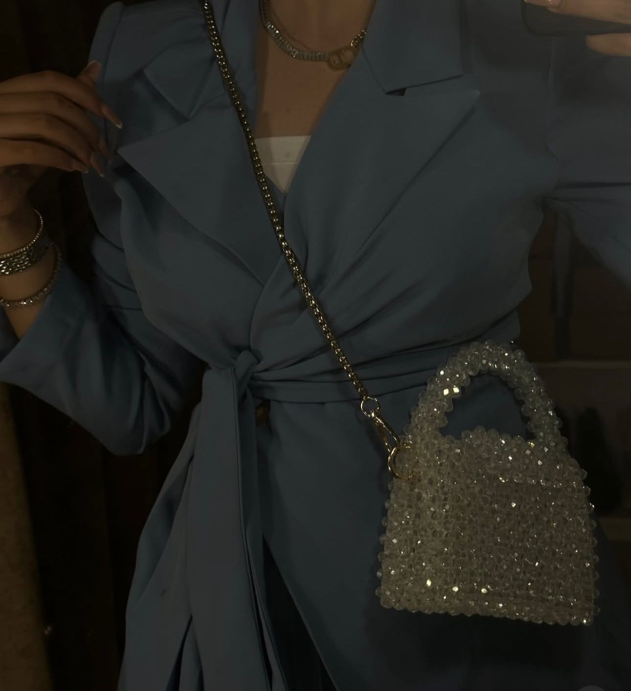 Crystals bag
