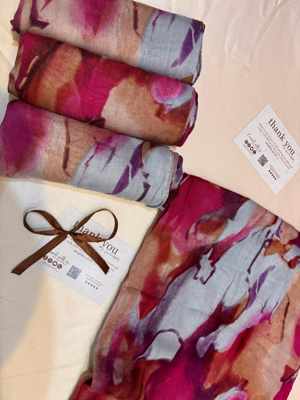 Water color scarf