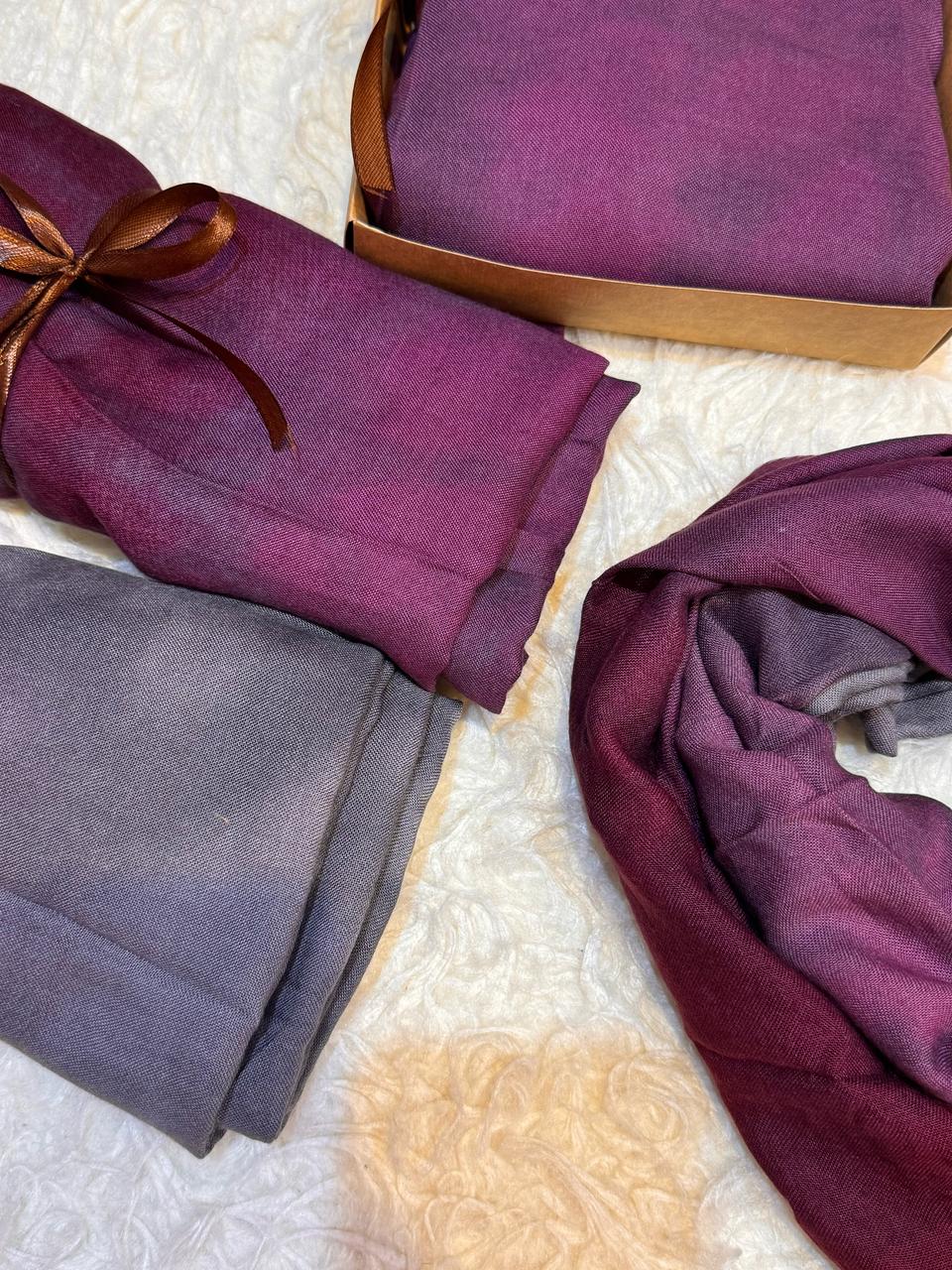 Berry blush scarf