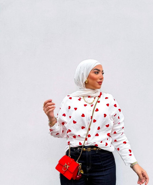 Red Heart shirt