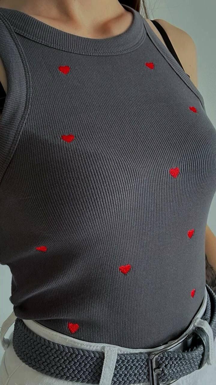 Hearts Cut Top