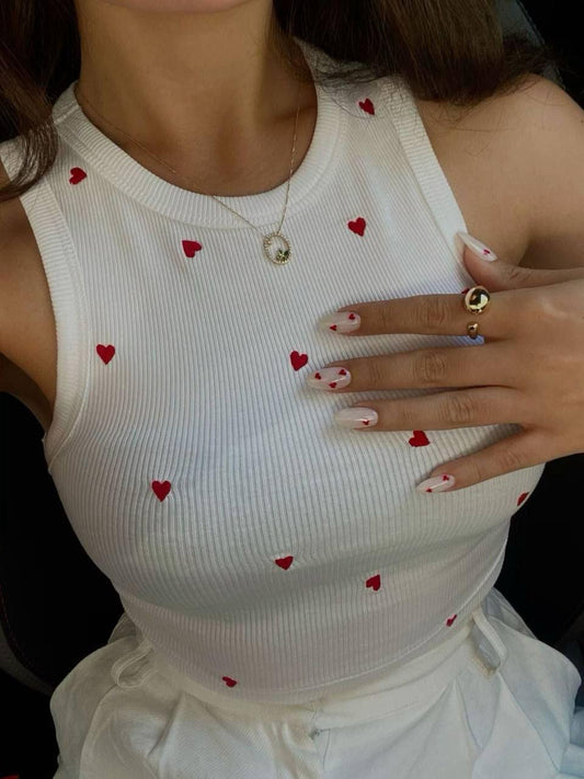 Hearts Cut Top