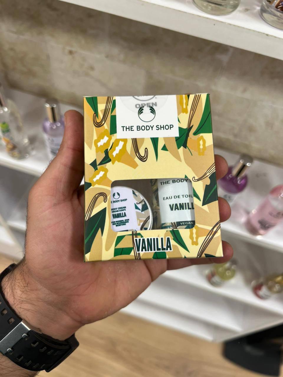 SET from body shop- perfume and body cream