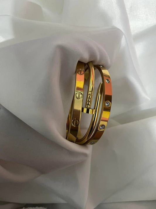 Trendy Gold Bracelet